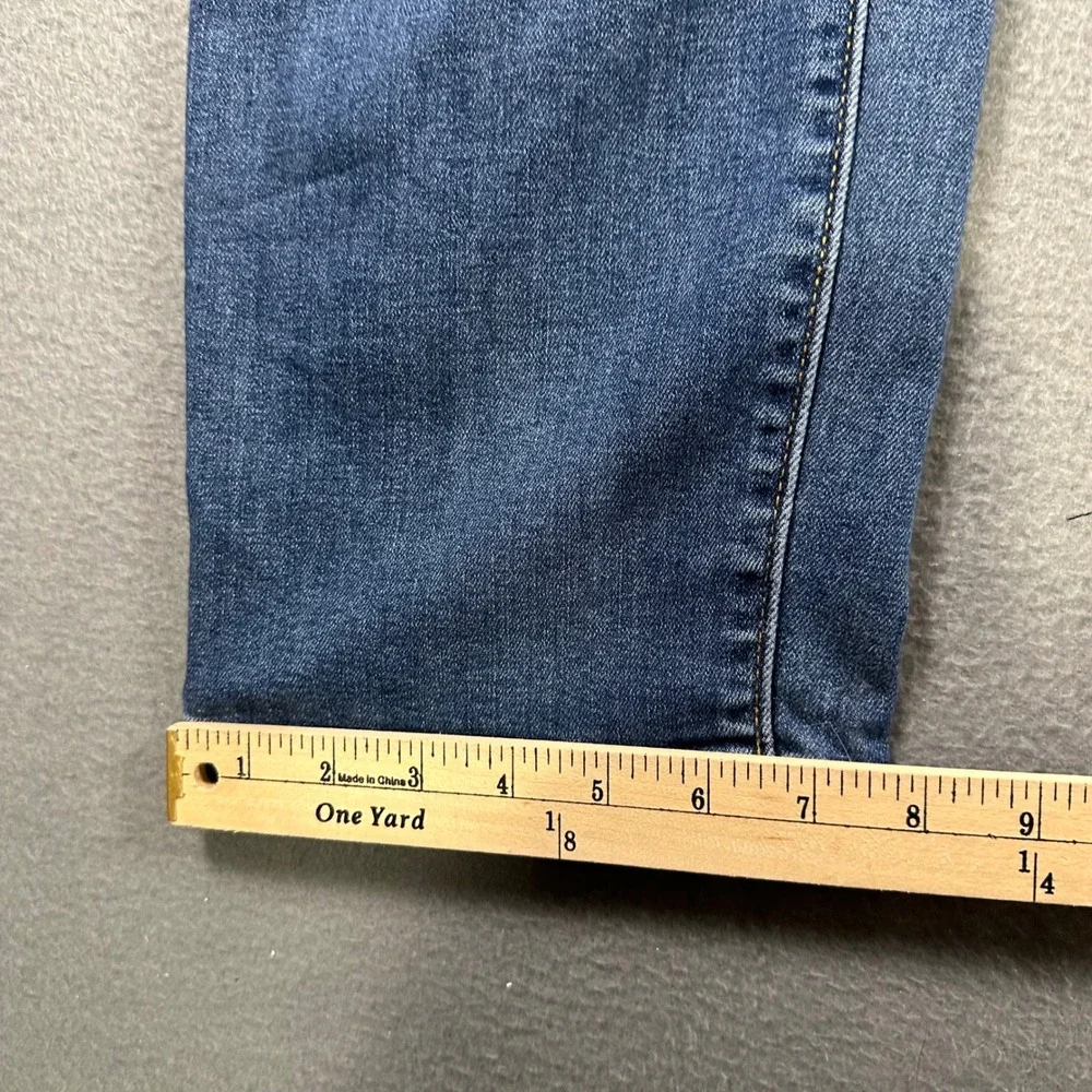 Banana Republic Travel Jean Mens 32x34 Straight Fit Medium Wash Blue Denim